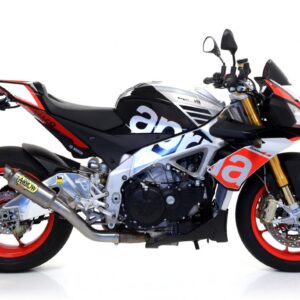 APRILIA TUONO V4 1100 STAINLESS STEEL LINK PIPE + GP2 SILENCER 56