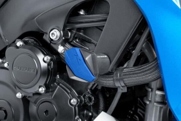 KIT CAPS OF RUBBER KRASH PADS R12 C/BLUE