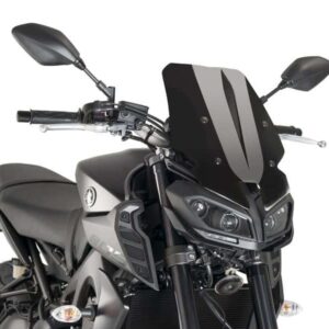 WINDSHIELD N.G. TOURING YAMAHA MT09 17-18 C/BLACK
