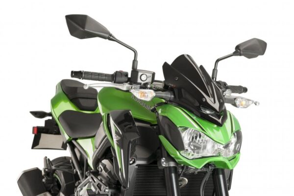 WINDSHIELD. N.G. SPORT KAWASAKI Z900 17-18C/BLACK