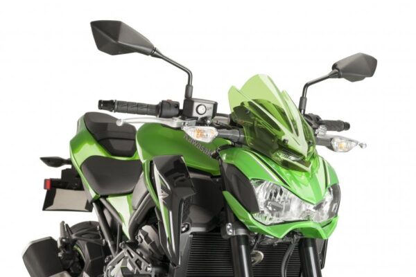 WINDSHIELD. N.G. SPORT KAWASAKI Z900 17-18C/GREEN