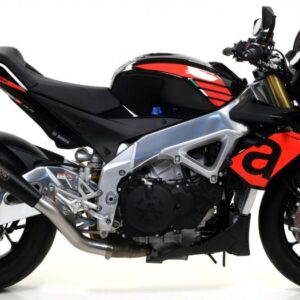APRILIA TUONO V4 1100 RR 17 HOMOLOGATED PRO-RACE NICHROM DARK SILENCER WITHDB KILLER WITH WELDED LINK PIPE