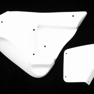 Yamaha YZF-R1 2015 - 2018 race left side panel with repositioned ECU (1 Dzus) Avio Fiber