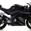 YAMAHA YZF-R125 17-18 PRO-RACE NICHROM DARK SILENCER WITH DB KILLER WITH WELDED LINK PIPE FOR ARROW COLLECTOR