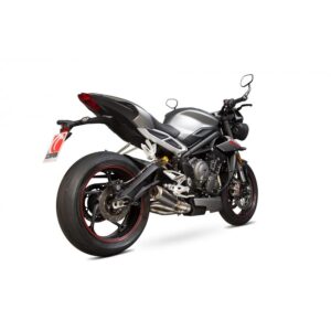 Triumph Street Triple 765 R / Street Triple 765 S / Street Triple 765 RS 2017-2019 RP1-GP Slip-on Carbon Fibre Sleeve