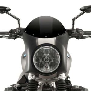 WINDSHIELD BMW R NINE T SCRAMBLER 16-17 C/BLACK