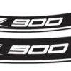 KIT 8 RIM STRIPS Z900 C/WHITE