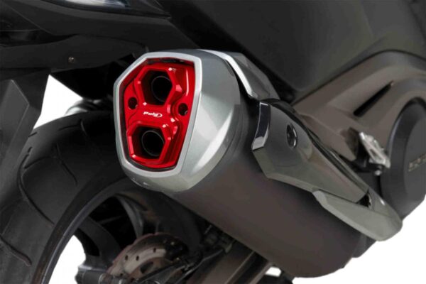 END TUBE FOR EXHAUST ESCAPE KYMCO AK550 17 C/RED