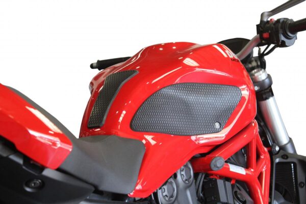 GRIPSTER TANK GRIPS,DUCATI MONSTER, 797, 821, 1200S (2017 - 2020)  Includes TP2-SS