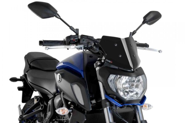 WINDSHIELDS N.G.SPORT YAMAHA MT07 18- C/BLACK