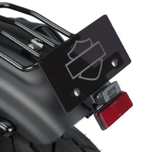 LICENSE SUPPORT HARLEY DAVIDSON SPORTSTER C/BLACK