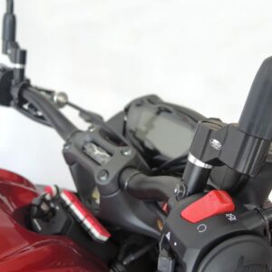 RD Moto Mirror Extenders for mirrors with M10x1.5mm thread Black