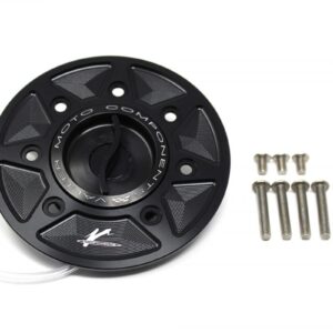 FUEL CAP NINJA 400/650 17-18 Black