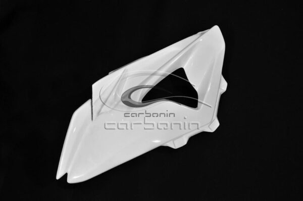 BMW S 1000 RR 2010 - 2014 left side panel (3 Dzus - inox holder fitting) Avio Fiber