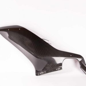 Yamaha YZF-R6 2017 - 2018 right side panel - large radiator (3 Dzus) Carbon Fiber