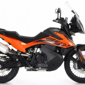 KTM 790 ADVENTURE 19 RACE TECH HOMOLO.ALUMINIUM EXHAUST WITH WELDED LINK PIPEAND CARBON ENDCAP