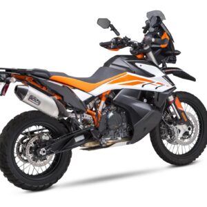 790/890 Adventure 19-23 / 22-23 Norden 901 RS-4 Stainless Slip-On Exhaust, w/ Stainless Muffler