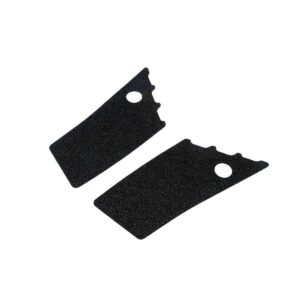Zero DSR 19- Traction Grips : BLACK 2-Grip Kit