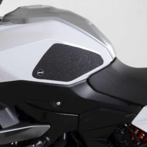 BMW F900XR 20- Tank Traction Grips : BLACK 2-Grip Kit