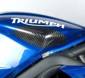 Tank Sliders, gloss finish, Triumph 675 Daytona / Street Triple [R] 06-12
