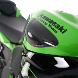 Tank Sliders, gloss finish, Kawasaki ZX-6R 09- / ZX-10R 08-10 (both with Ninja graphic on fuel tank)