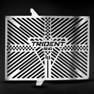 Branded Radiator Guard, stainless - Triumph Trident (660) 21-