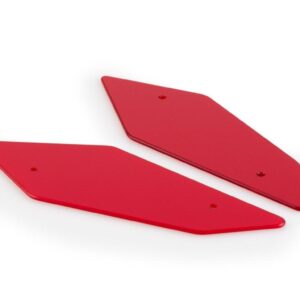 SPARES DEFLECTORS DOWNFORCE SPOILERS NAKED C/RED