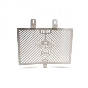 Branded Radiator Guard, (silver stainless), Harley-Davidson Pan America (Special) 21-