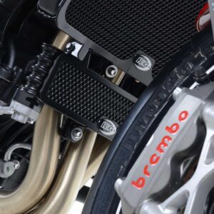 Oil Cooler Guard, BLACK, Triumph Speed Triple 11-15 / Speed Triple S 16- / Speed Triple R 16- / Speed Triple RS 18-20