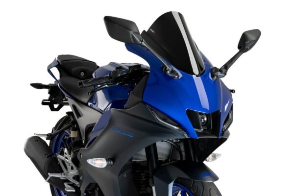 Z-RACING SCREEN YAMAHA YZF-R125 23- C/BLACK