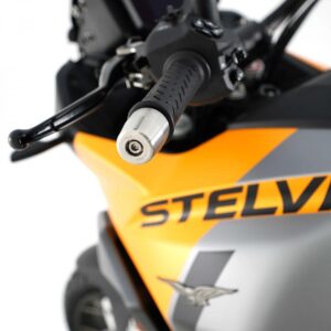 Stainless Bar Ends, Moto Guzzi Stelvio 24- / V7 Stone 21-