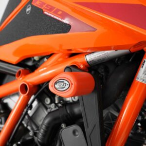 No-cut Aero Frame Sliders (ORANGE), KTM 1390 Super Duke R (Evo) 24-