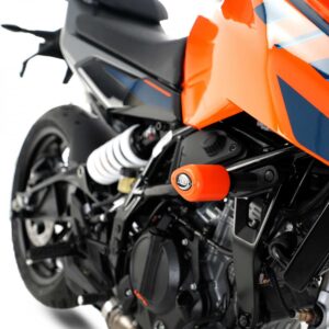 Aero Crash Protectors (ORANGE), KTM 125/250/390 Duke 24-