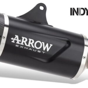 HONDA NX 500 24 HOMOLOGATED TITANIUM INDY RACE EVO SILENCER WITH WELDED LINK PIPE FOR STOCK COLLECTORS