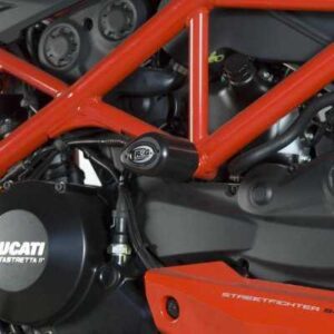 Aero Crash Protectors, Ducati 848 Streetfighter (WHITE)