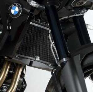 Radiator Guard BLACK - BMW F650GS 08- , F700GS 13-, F800R 09- , F800S , F800ST, F800GT