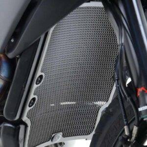 Radiator & Oil Cooler Guard BLACK - MV Agusta Rivale 800, Stradale 800, Turismo Veloce 800