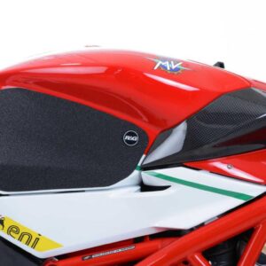 MV Agusta F4 750 / F4 1000R 10- / F4RR / F4RC Tank Traction Grips : BLACK 2-Grip Kit