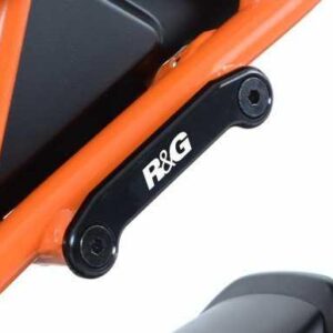 Rear Footrest Plates (pair), KTM RC125/200/390