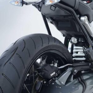 Licence Plate Holder, BMW R Nine T (for use with pillion seat and subframe). FOR US-SPEC BIKES ONLY