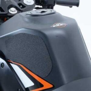 KTM RC390 up to 21 / RC125/200 Traction Grips : Clear 2-Grip Kit