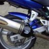 Oval Exhaust Protector - BLACK - LHS