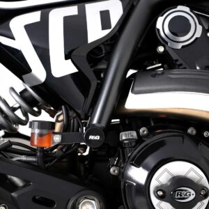 Frame Plugs (pair), Ducati Scrambler (800) / Classic / Street Classic / Flat Track Pro, Sixty2, Desert Sled, Monster 797 (can fit UKo sets if not using our CP kit)