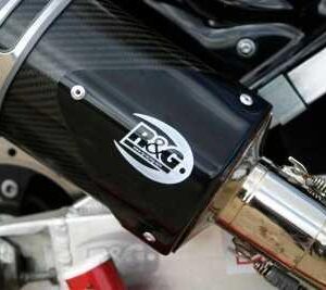 Tri Oval Exhaust Protector - BLACK - LHS