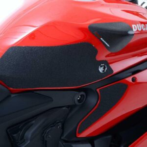 Ducati 899/959/1199/1299/V2 Panigale Traction Grips : BLACK 4-Grip Kit