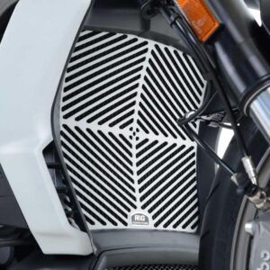 Radiator Guard, brushed aluminium, Ducati X-Diavel / X-Diavel S