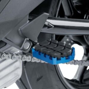 FOOTPEGS HI-TECH ENDURO RIG/LEFT C/BLUE