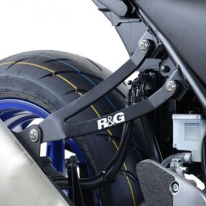 Exhaust Hanger, BLACK, Suzuki SV650 16- / SV650X 18-19