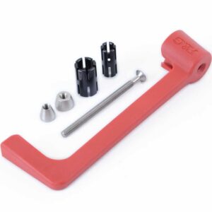 Moulded Lever Guard, Red, GSX-R600 08- / GSX-R750 08- / GSX-R1000 09-16 / GSX-S 1000 (ABS) (FA) (GT 22-) / GSX-S 950 21- / Monster 797