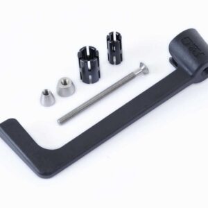 Moulded Lever Guard, Black, Ducati Monster 1200S 17- / Monster 1200R / Supersport (S) 17- / Sfighter V2 22- / KTM 690 SMC-R 19-